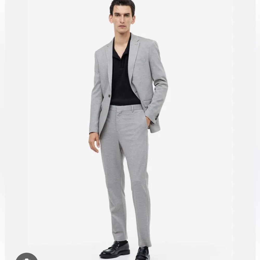 H&M Gray Skinny Dress Pant 33/25